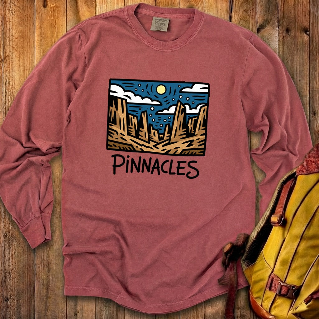 Pinnacles at Night Premium Long Sleeve