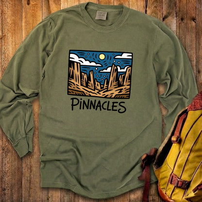 Pinnacles at Night Premium Long Sleeve