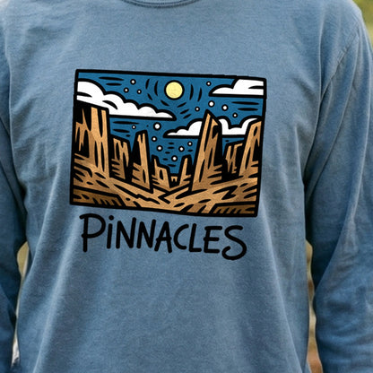 Pinnacles at Night Premium Long Sleeve