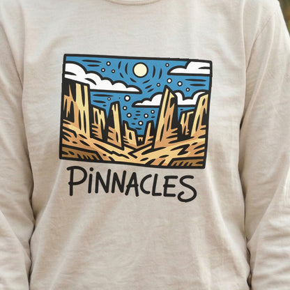 Pinnacles at Night Premium Long Sleeve