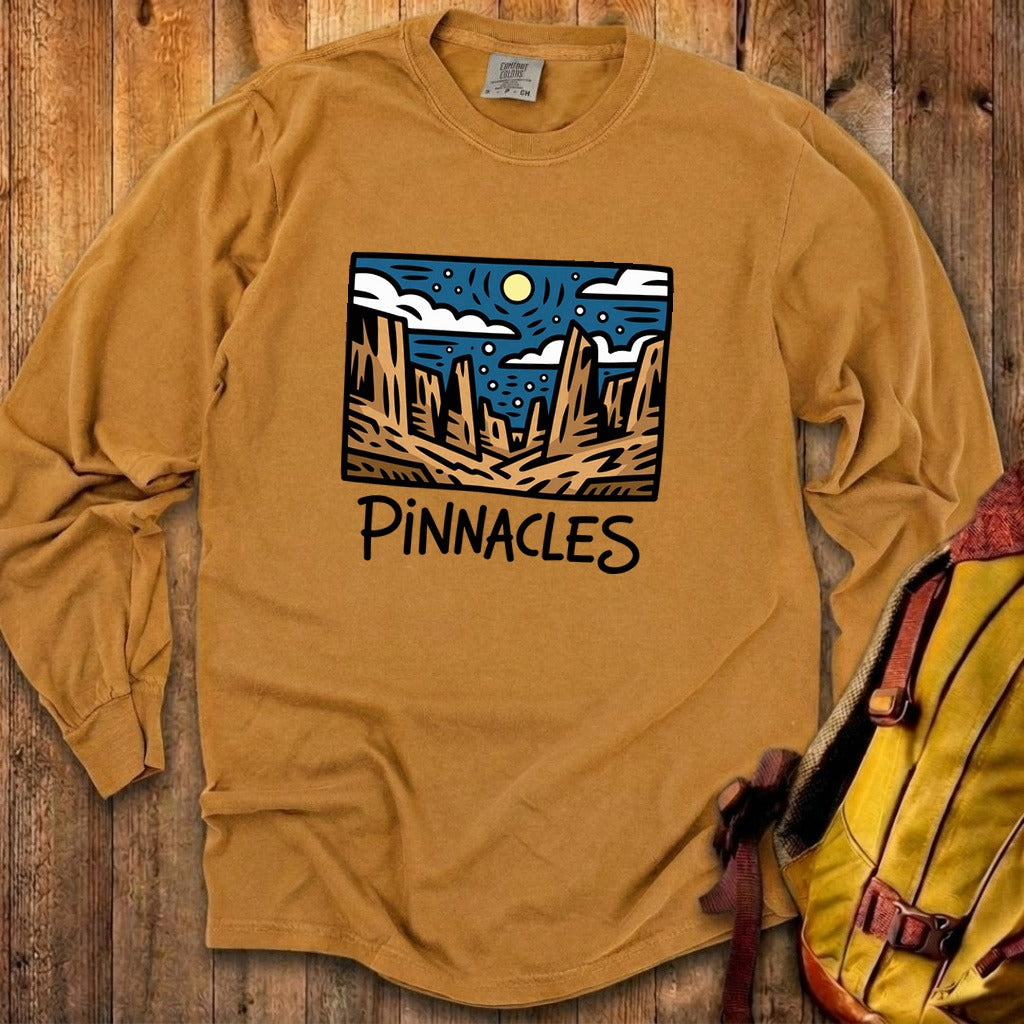 Pinnacles at Night Premium Long Sleeve