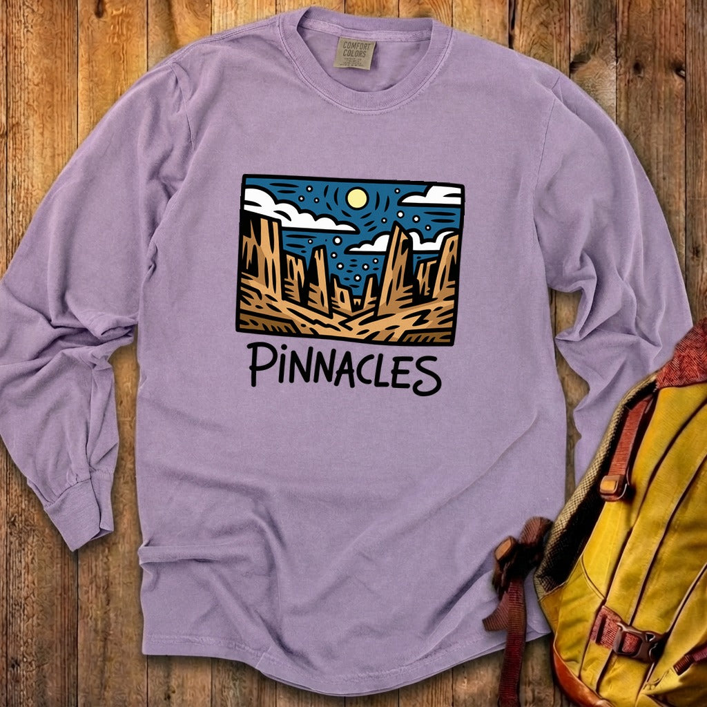 Pinnacles at Night Premium Long Sleeve