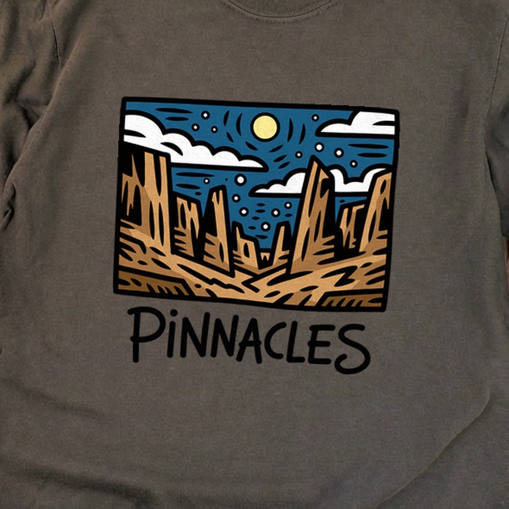 Pinnacles at Night Premium Long Sleeve