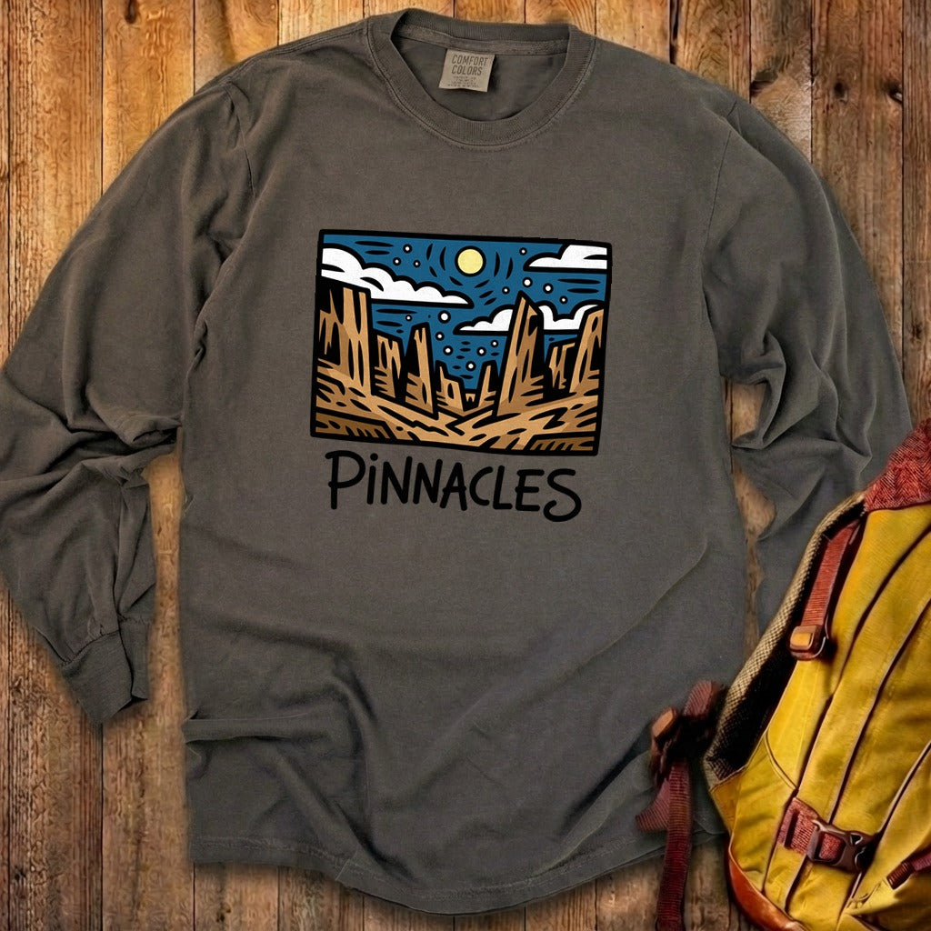 Pinnacles at Night Premium Long Sleeve