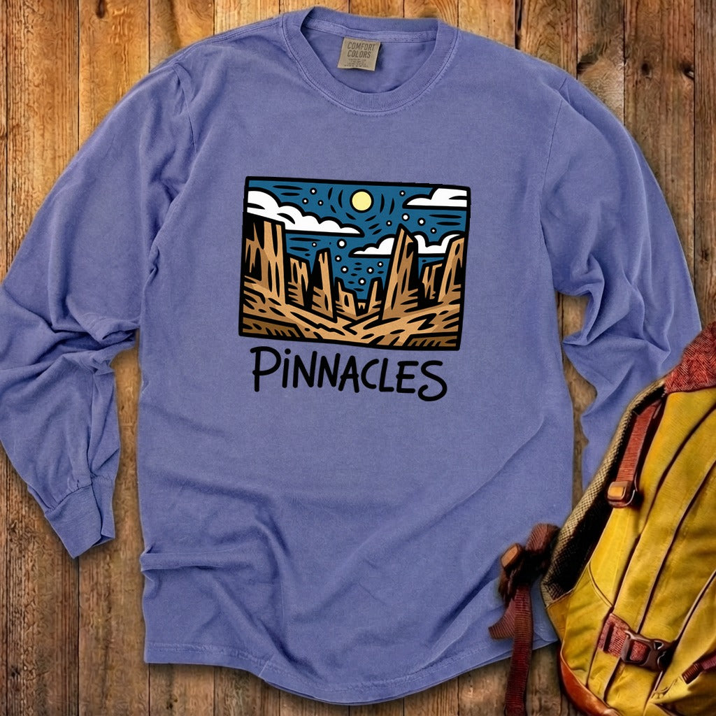Pinnacles at Night Premium Long Sleeve