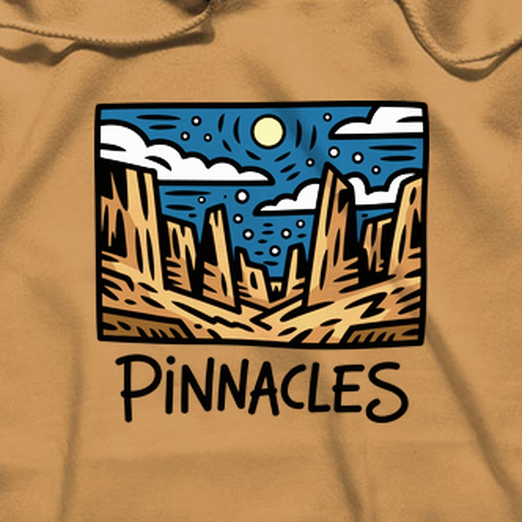 Pinnacles at Night Hoodie