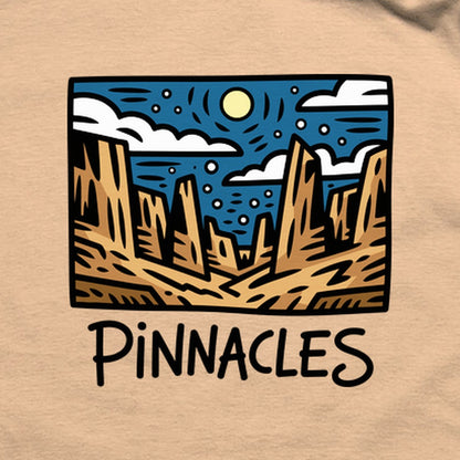 Pinnacles at Night T-Shirt
