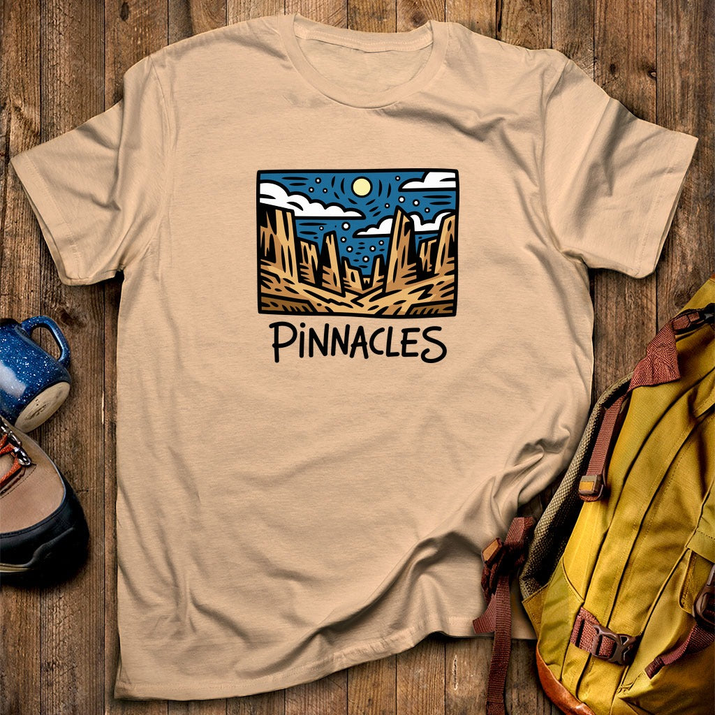 Pinnacles at Night T-Shirt