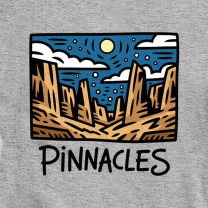 Pinnacles at Night Crewneck Sweatshirt