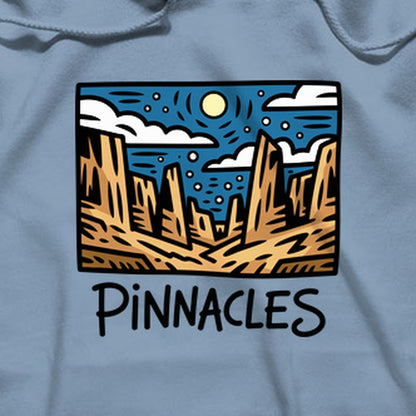 Pinnacles at Night Hoodie