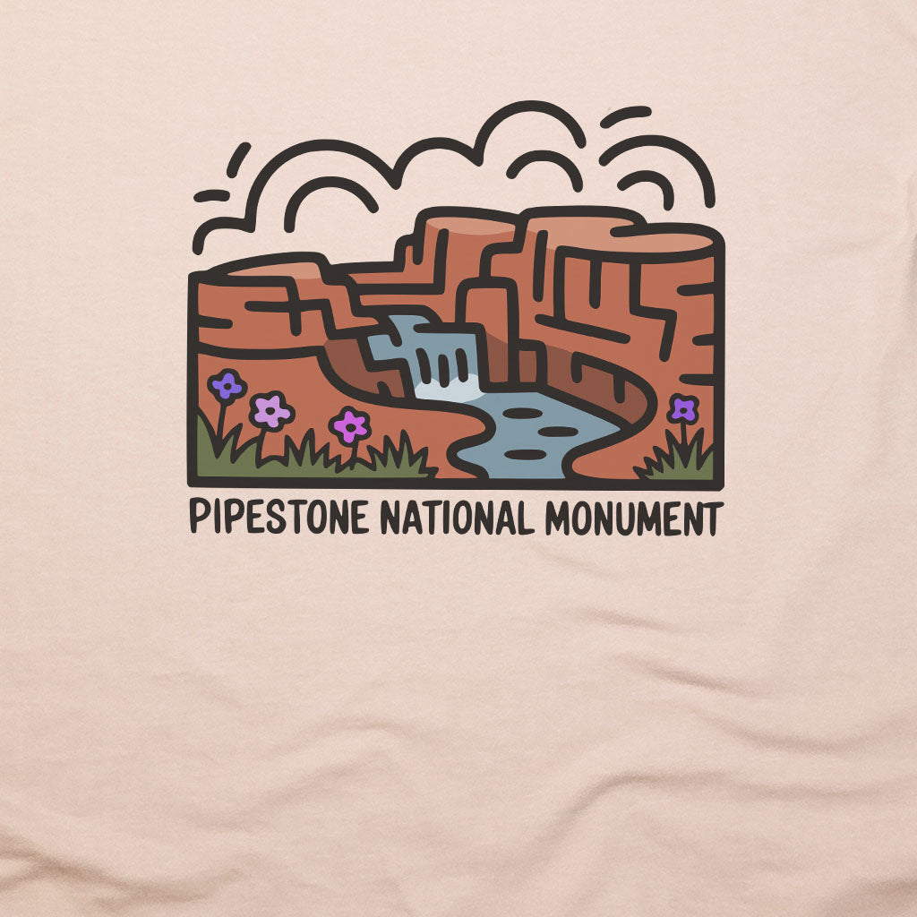 Pipestone National Monument T-Shirt Adventure and Outdoors Themed T-Shirt