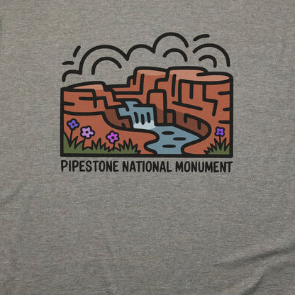 Pipestone National Monument T-Shirt Adventure and Outdoors Themed T-Shirt