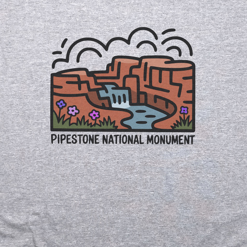 Pipestone National Monument T-Shirt Adventure and Outdoors Themed T-Shirt