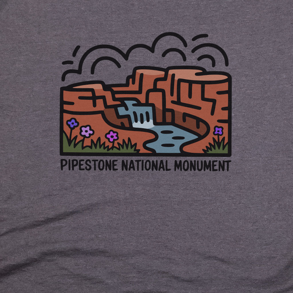 Pipestone National Monument T-Shirt Adventure and Outdoors Themed T-Shirt