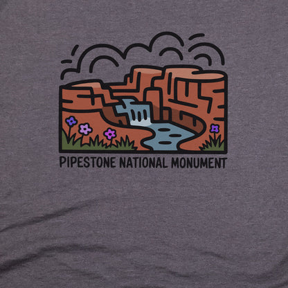 Pipestone National Monument T-Shirt Adventure and Outdoors Themed T-Shirt