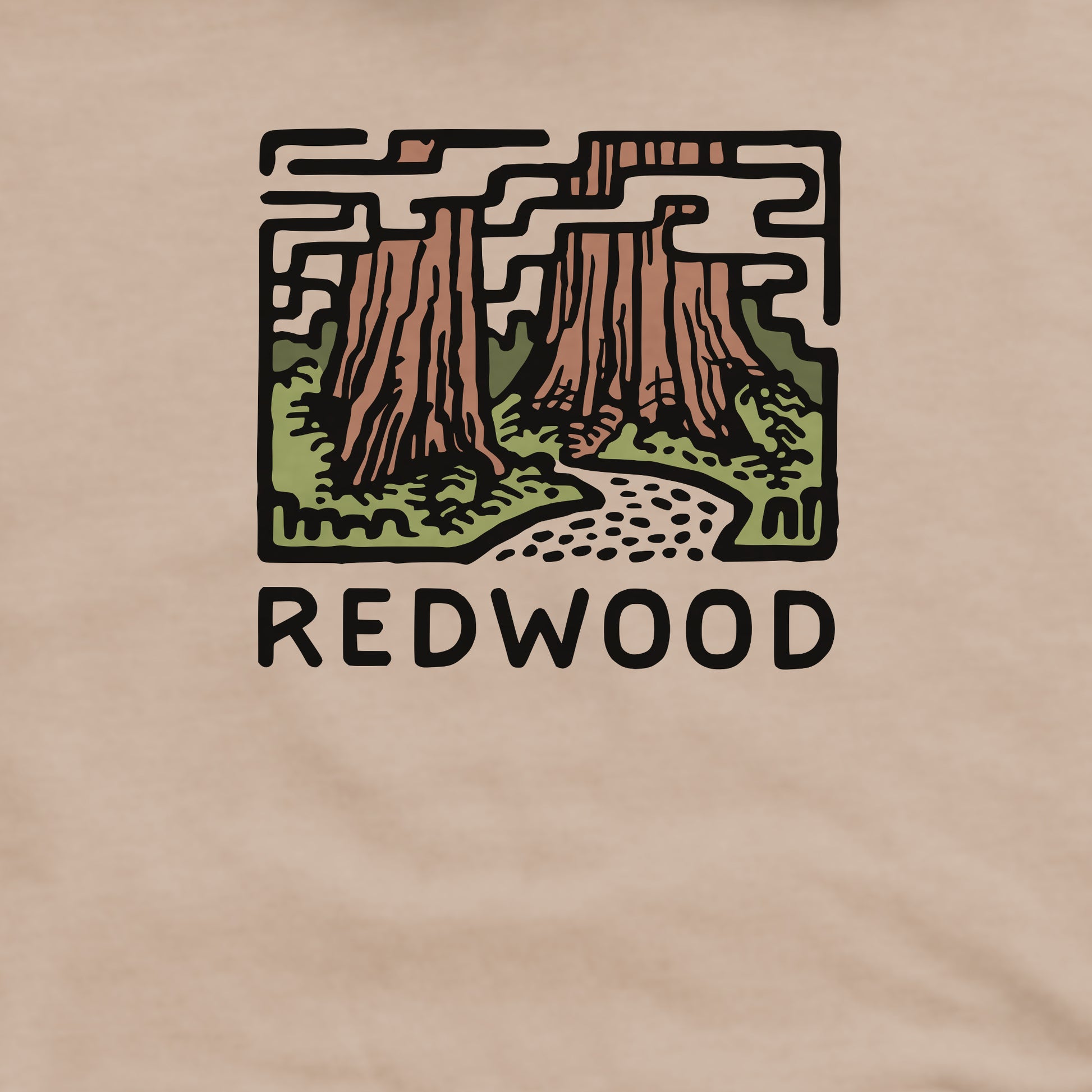 Redwood National Park Crewneck Sweatshirt Adventure and Outdoors Themed Sweatshirt