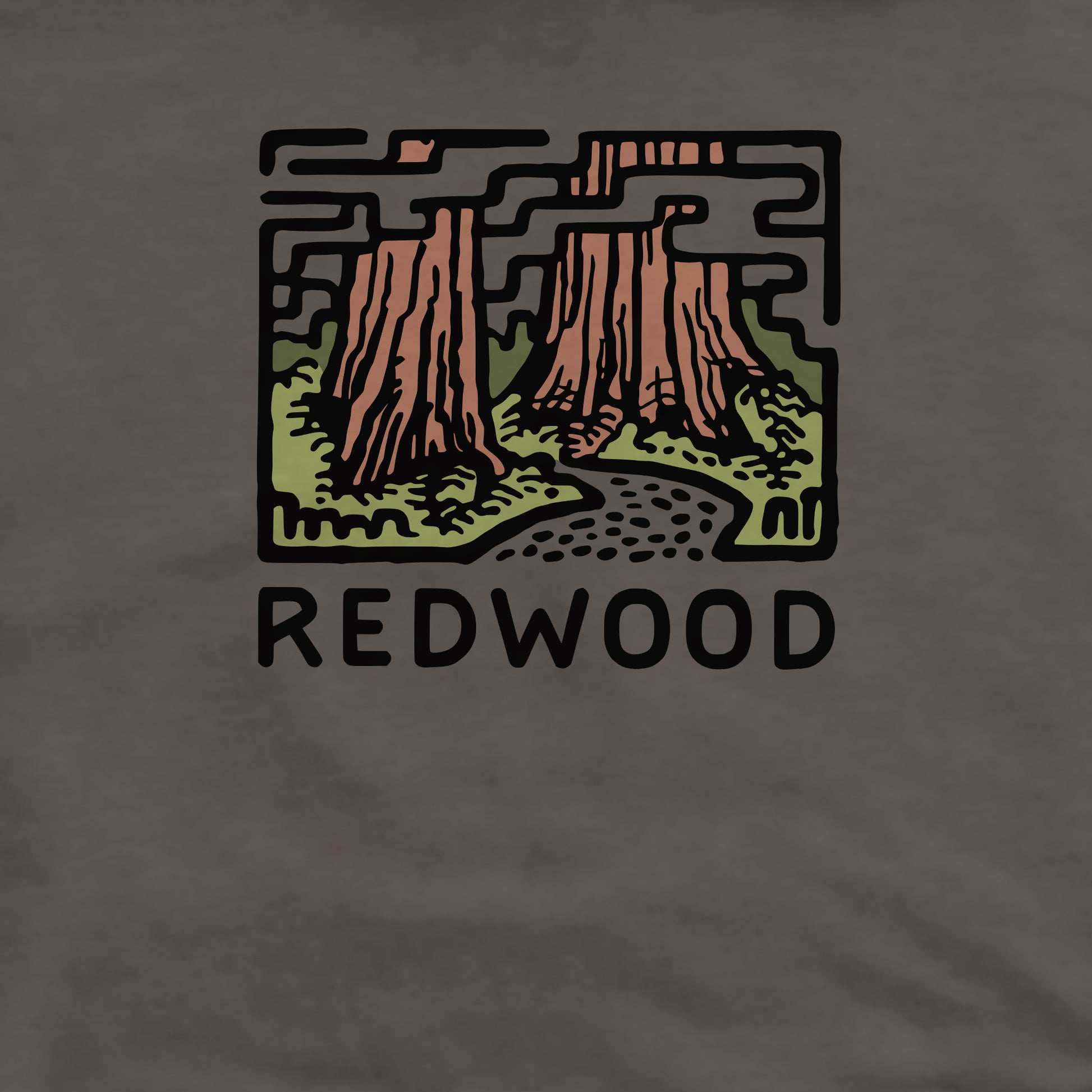 Redwood National Park Crewneck Sweatshirt Adventure and Outdoors Themed Sweatshirt
