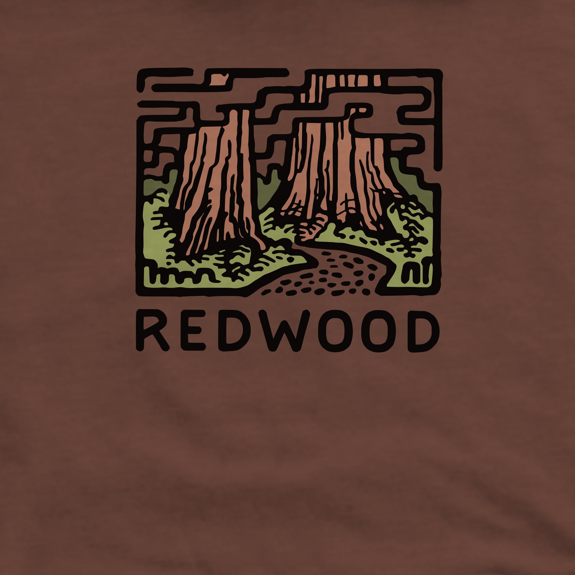 Redwood National Park Crewneck Sweatshirt Adventure and Outdoors Themed Sweatshirt
