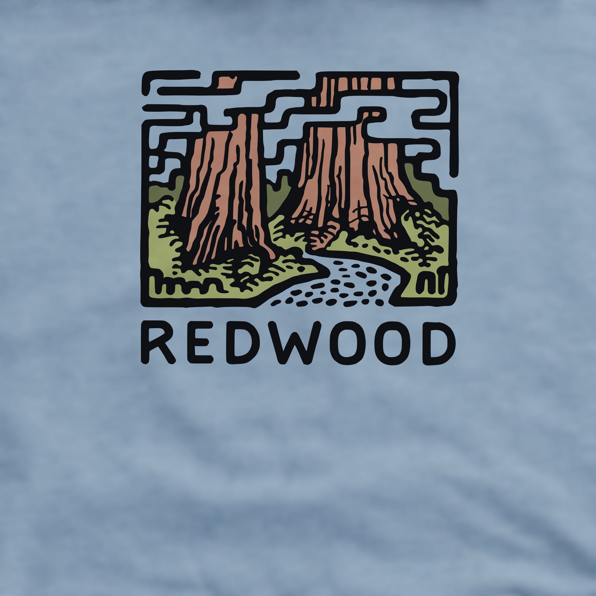 Redwood National Park Crewneck Sweatshirt Adventure and Outdoors Themed Sweatshirt