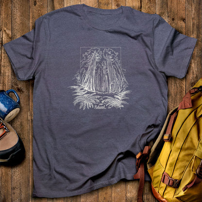 Redwood Line Drawing T-Shirt