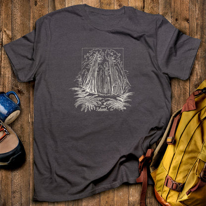 Redwood Line Drawing T-Shirt