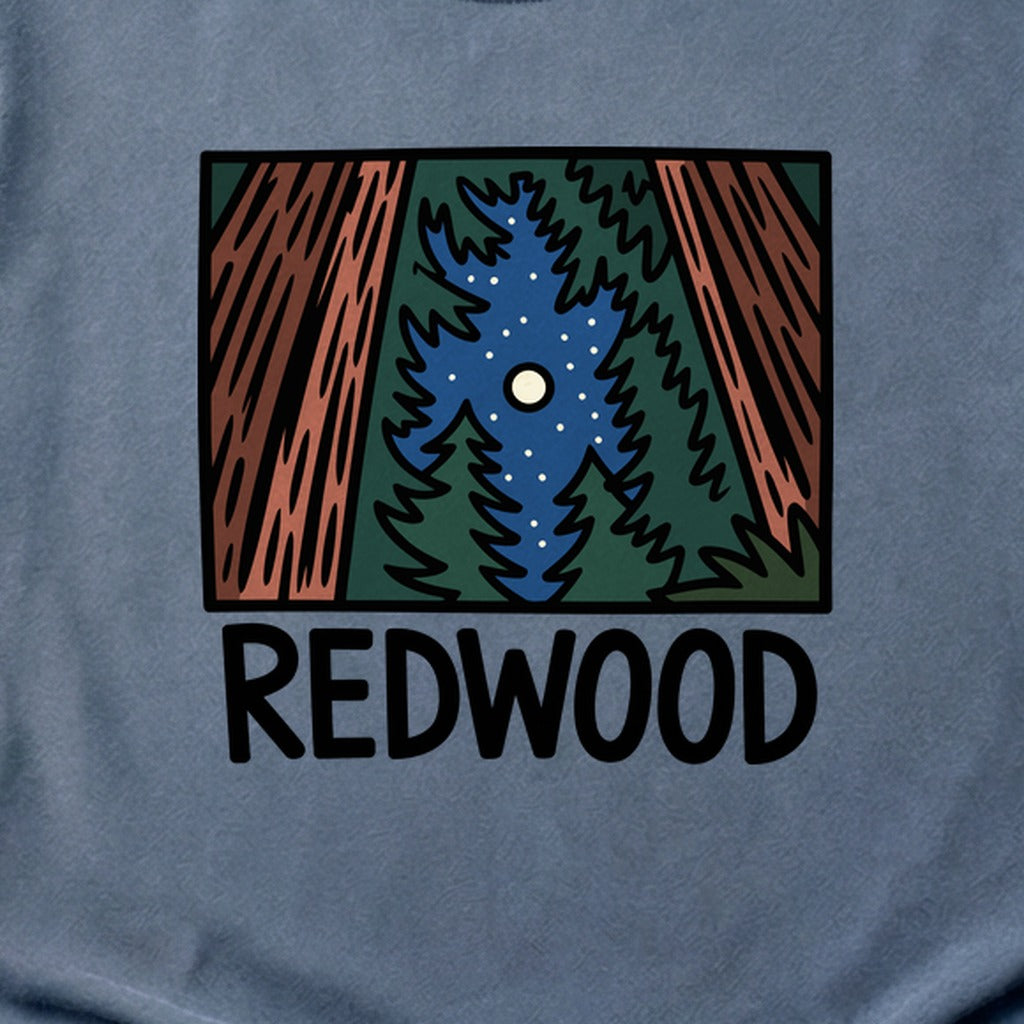 Redwood at Night Cotton T-Shirt