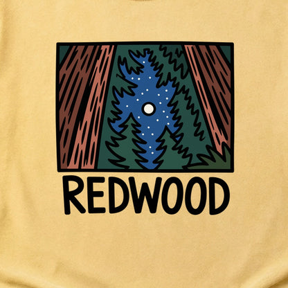 Redwood at Night Cotton T-Shirt