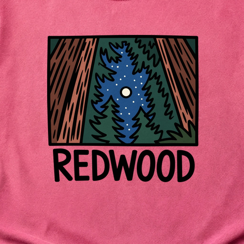 Redwood at Night Cotton T-Shirt