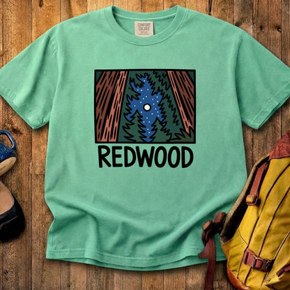 Redwood at Night Cotton T-Shirt