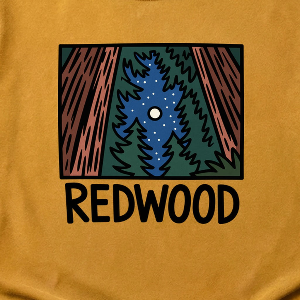 Redwood at Night Cotton T-Shirt