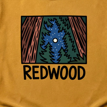 Redwood at Night Cotton T-Shirt
