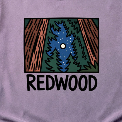 Redwood at Night Cotton T-Shirt