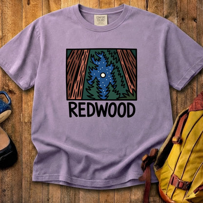 Redwood at Night Cotton T-Shirt