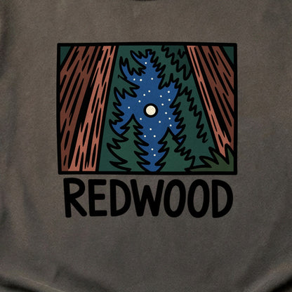 Redwood at Night Cotton T-Shirt