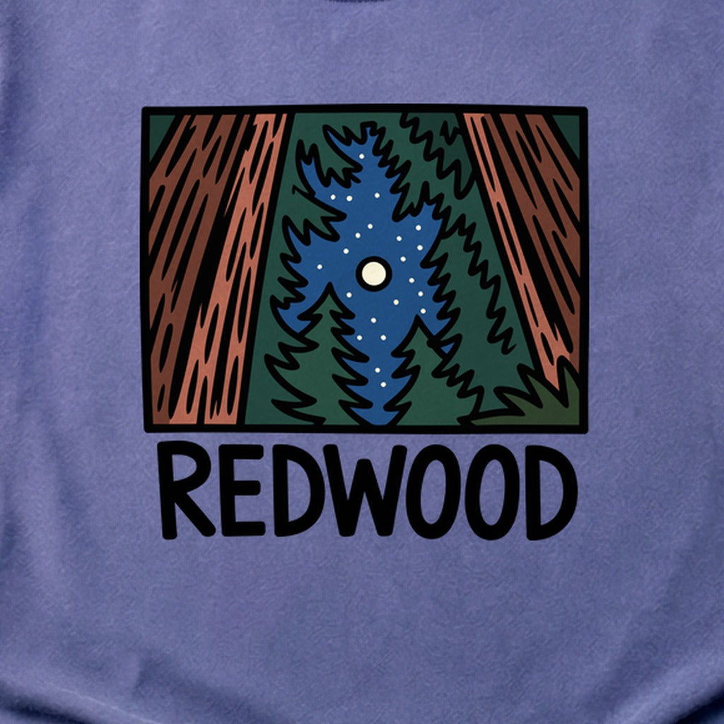 Redwood at Night Cotton T-Shirt