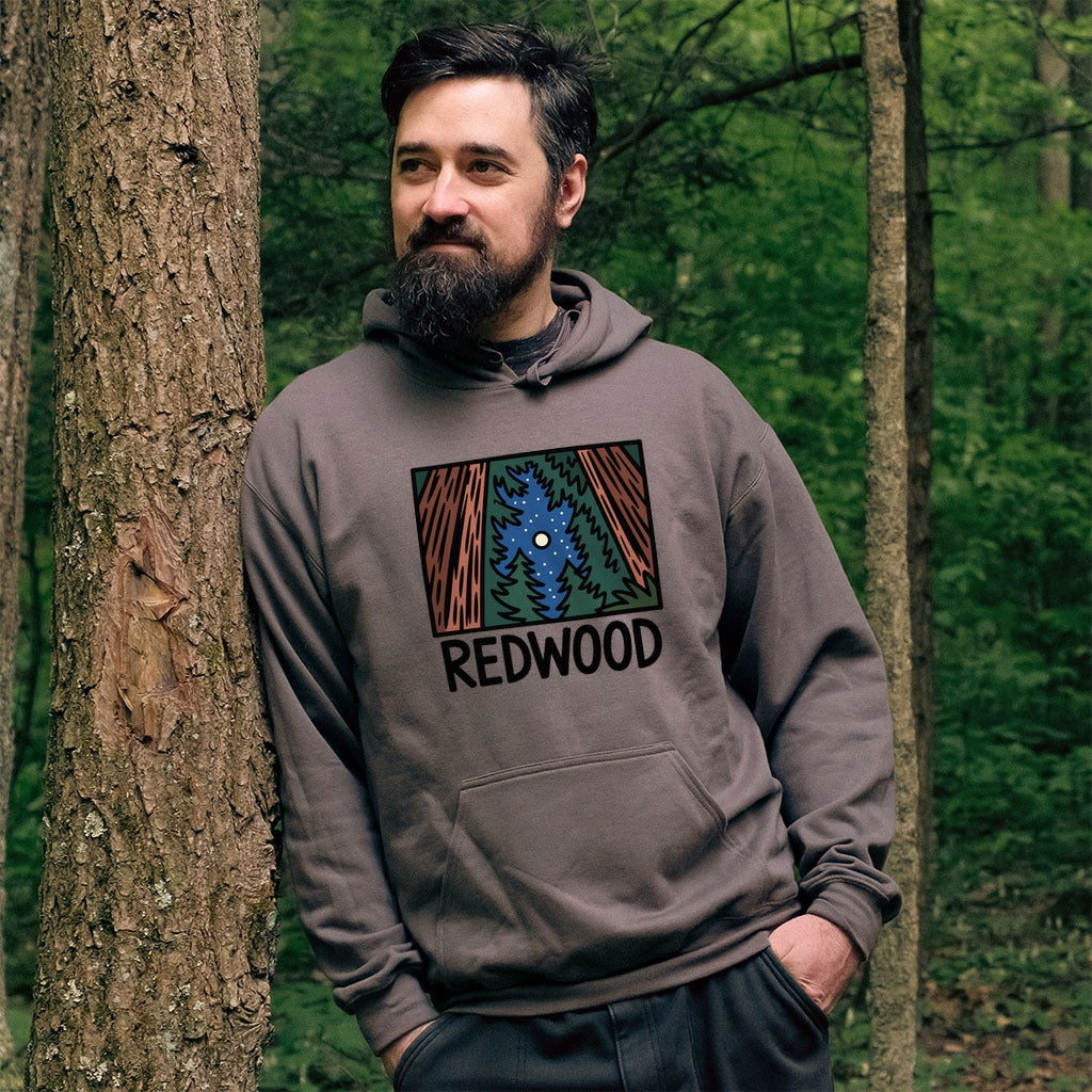 Redwood at Night Hoodie