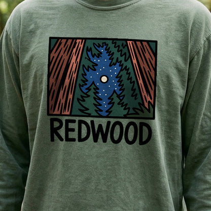 Redwood at Night Premium Long Sleeve