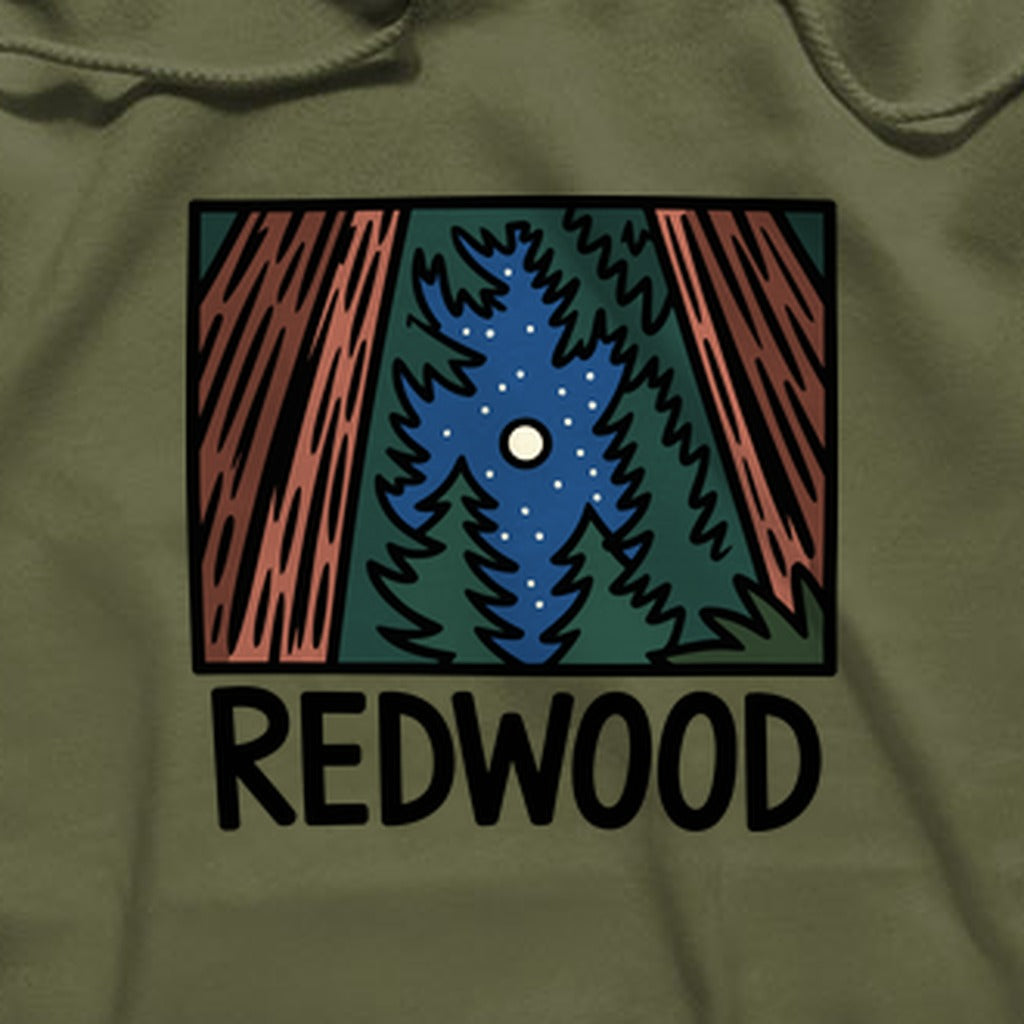 Redwood at Night Hoodie