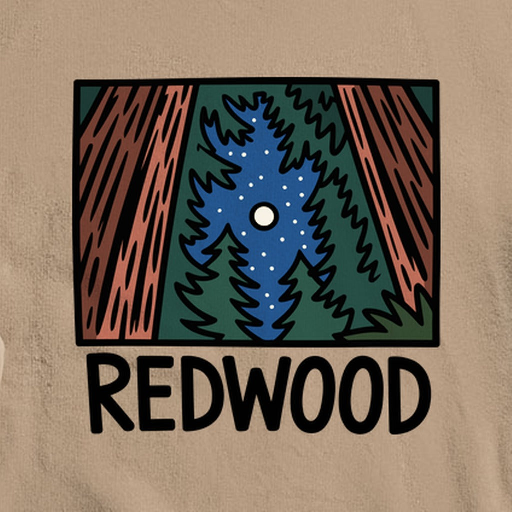 Redwood at Night Crewneck Sweatshirt