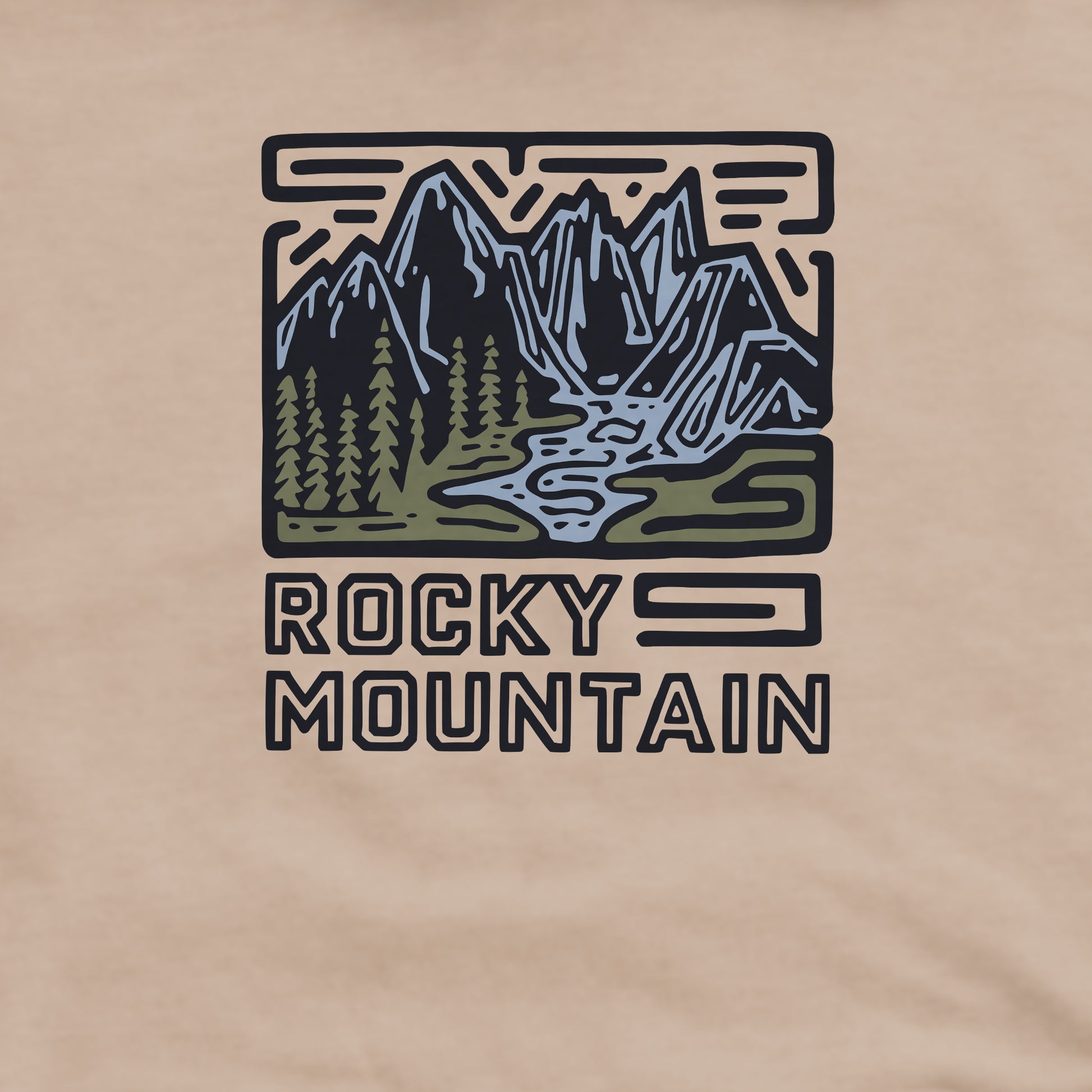Rocky Mountain National Park Crewneck Sweatshirt Adventure and Outdoors Themed Sweatshirt
