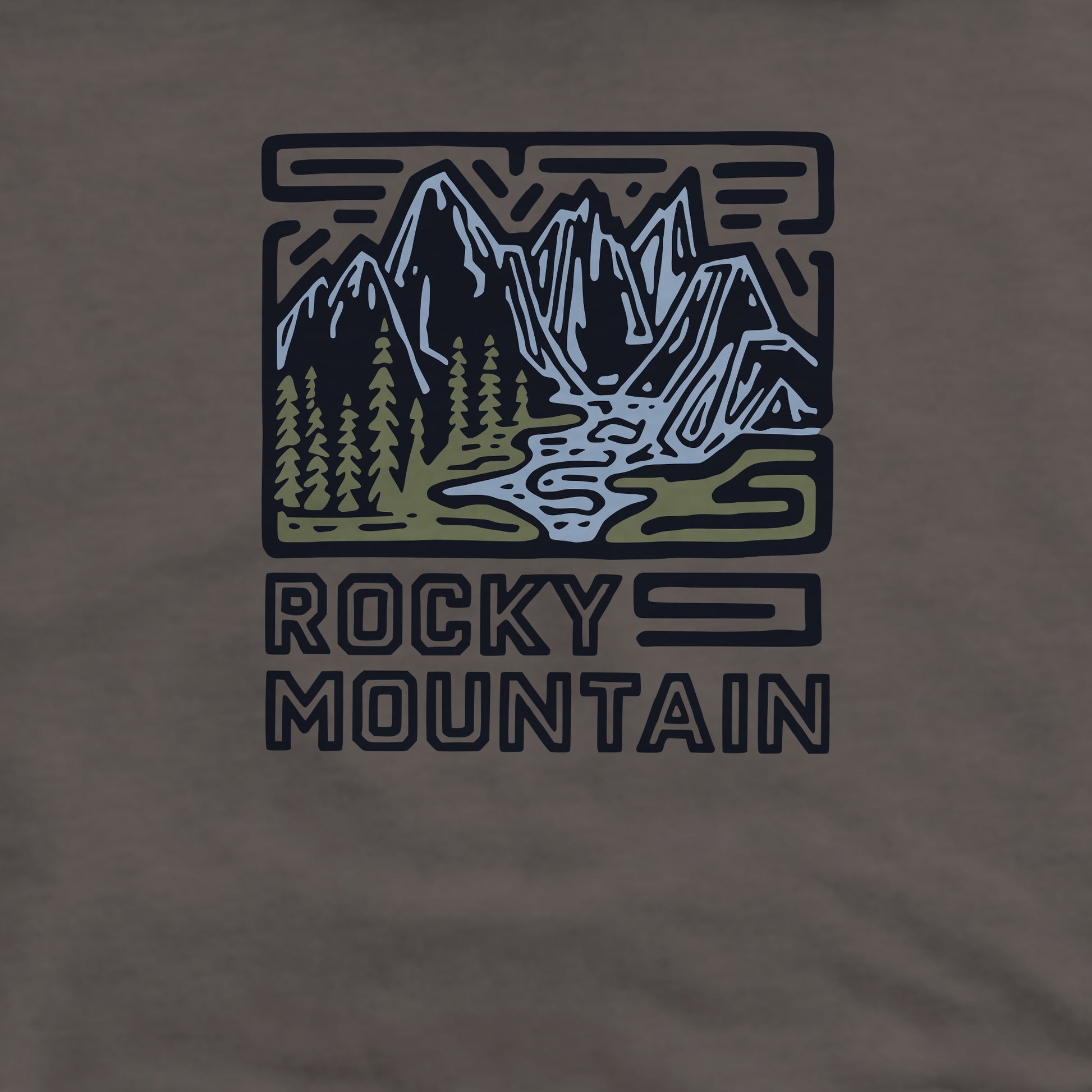 Rocky Mountain National Park Crewneck Sweatshirt Adventure and Outdoors Themed Sweatshirt