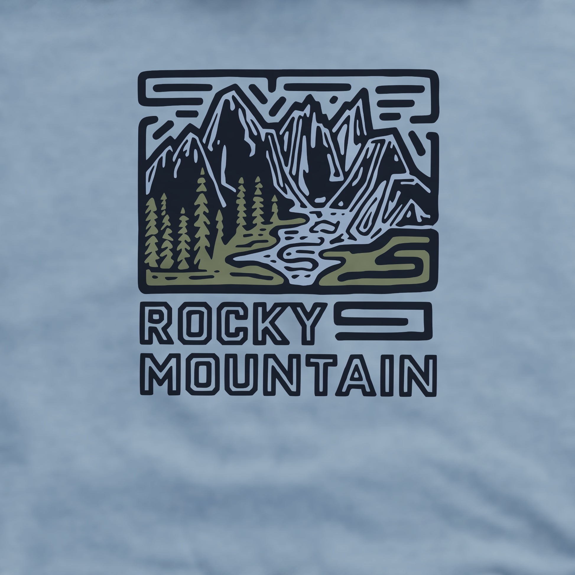 Rocky Mountain National Park Crewneck Sweatshirt Adventure and Outdoors Themed Sweatshirt