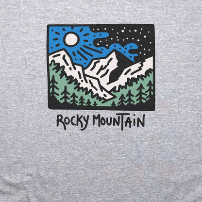 Rocky Mountain at Night T-Shirt