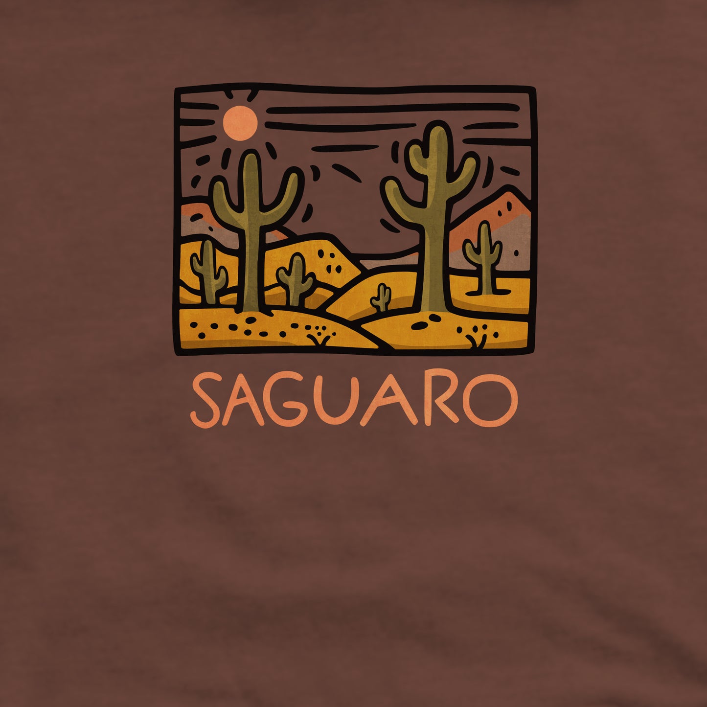 Saguaro National Park Crewneck Sweatshirt Adventure and Outdoors Themed Sweatshirt