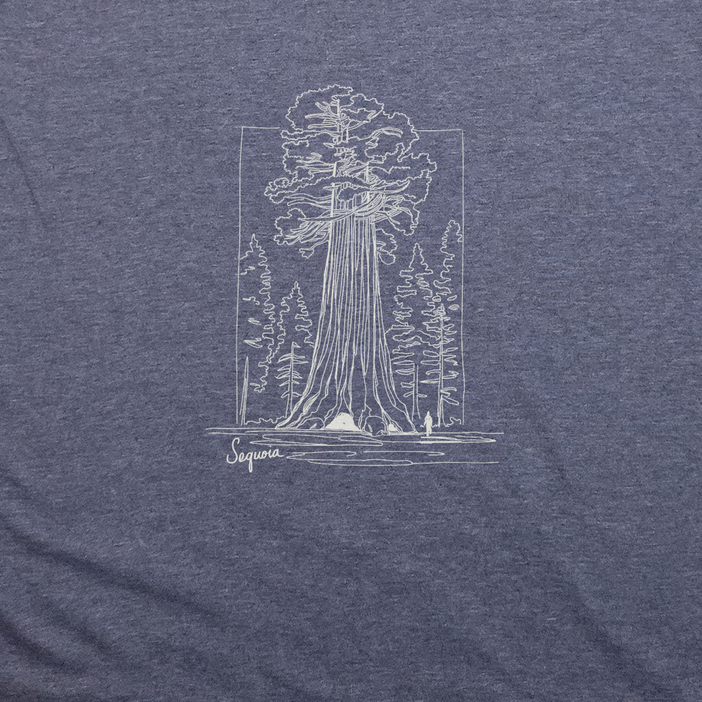 Sequoia Line Drawing T-Shirt
