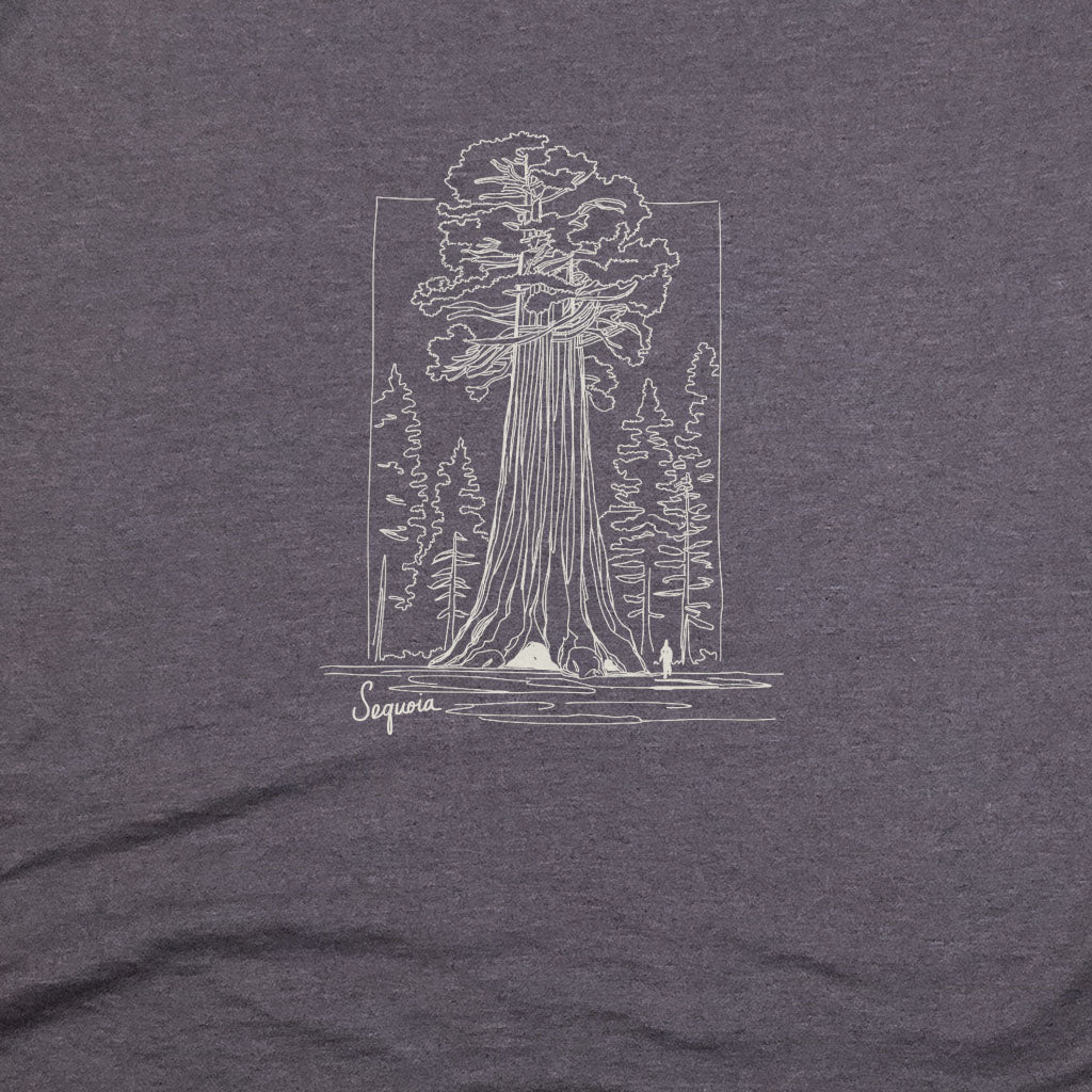 Sequoia Line Drawing T-Shirt