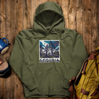 Sequoia at Night Hoodie