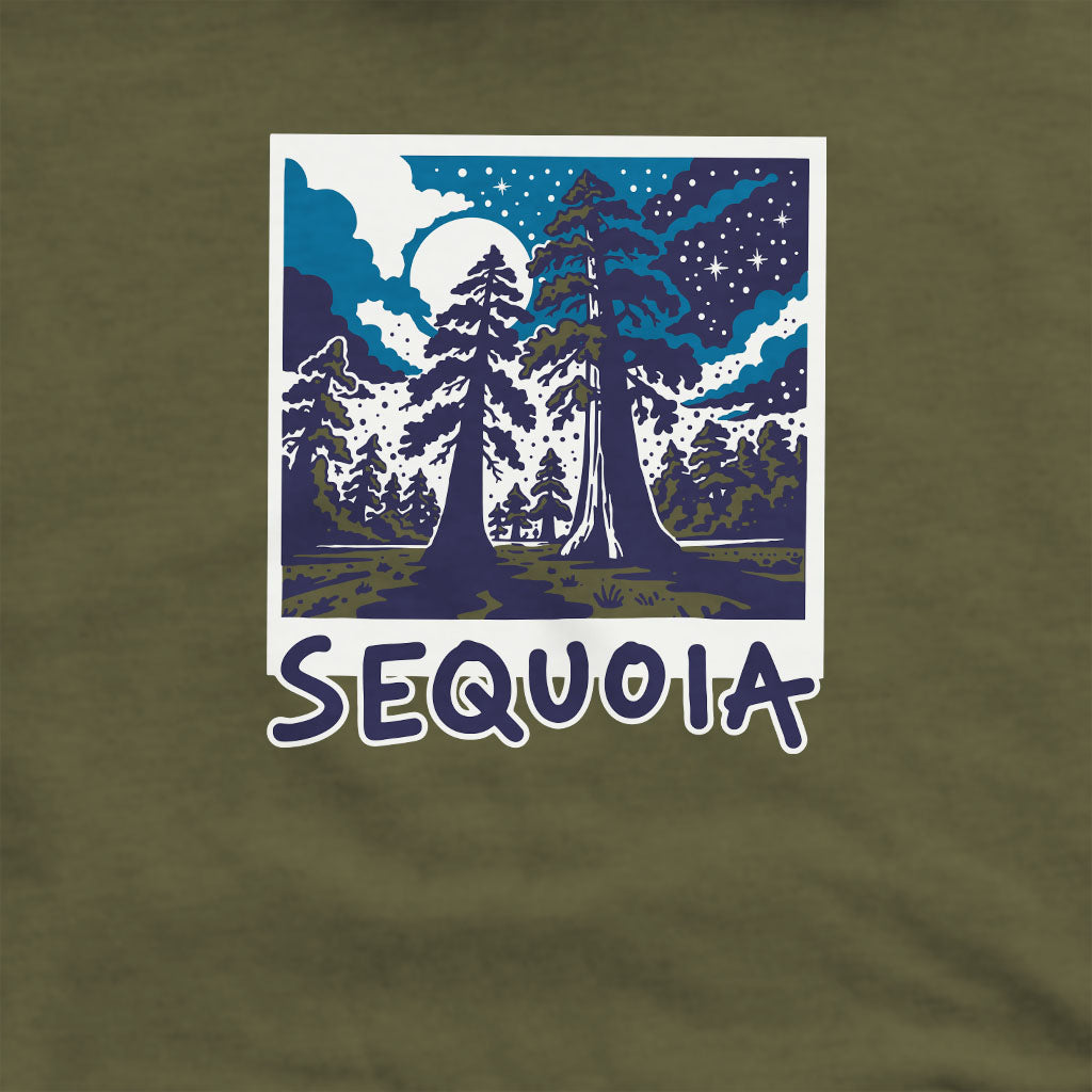 Sequoia at Night Crewneck Sweatshirt