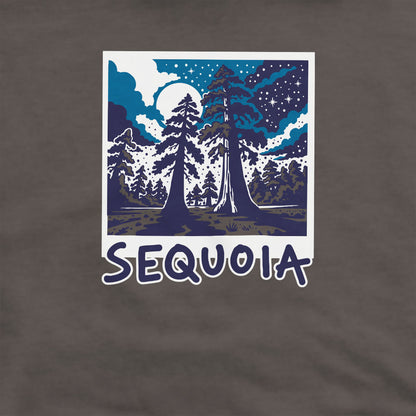 Sequoia at Night Crewneck Sweatshirt