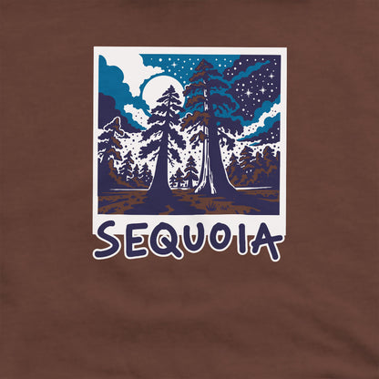 Sequoia at Night Crewneck Sweatshirt